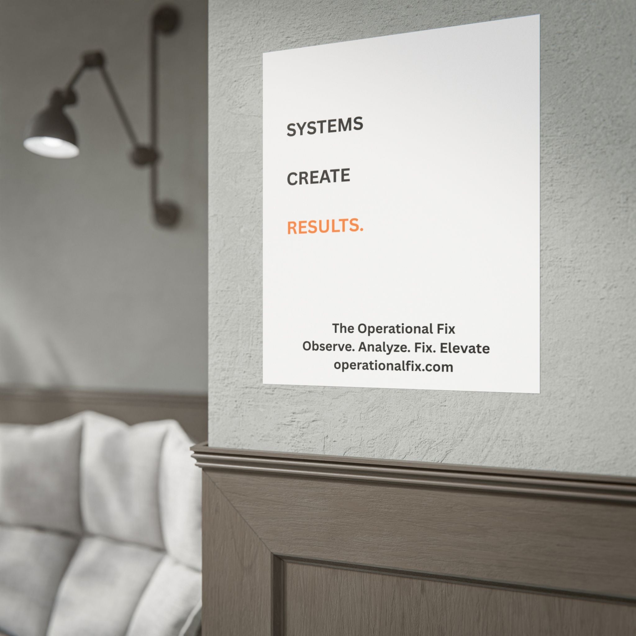 Statement Series No. 010 – Systems Create Results™ (Midnight)