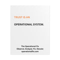 Statement Series No. 008 – Trust Is an Operational System™ (Midnight)