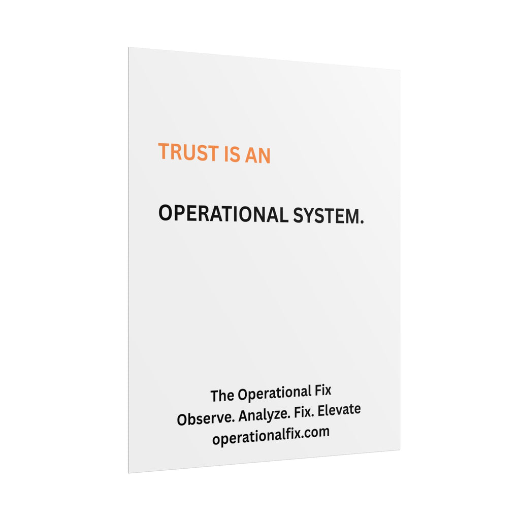 Statement Series No. 008 – Trust Is an Operational System™ (Midnight)